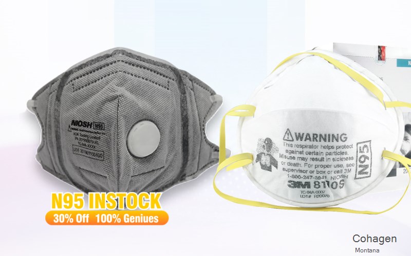 Cohagen Garfield Montana MT N95 mask