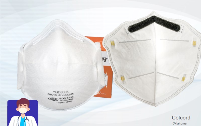 Colcord Delaware Oklahoma OK N95 mask