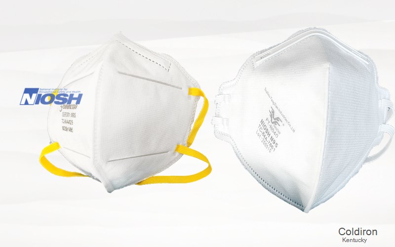 Coldiron Harlan Kentucky KY N95 mask