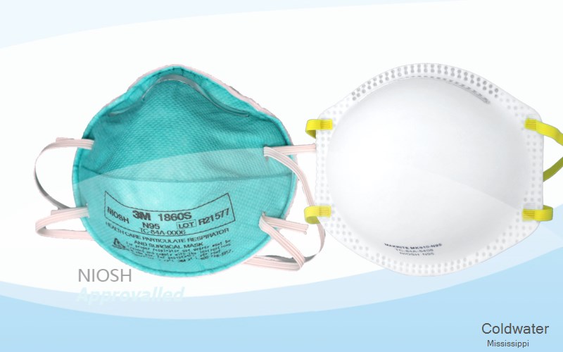 Coldwater Tate Mississippi MS N95 mask