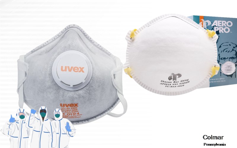 Colmar Montgomery Pennsylvania PA N95 mask