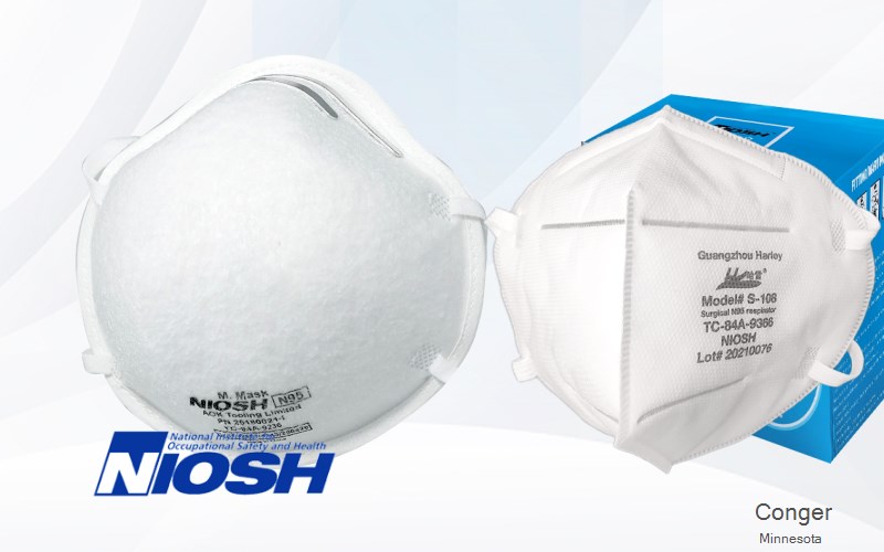 Conger Freeborn Minnesota MN N95 mask