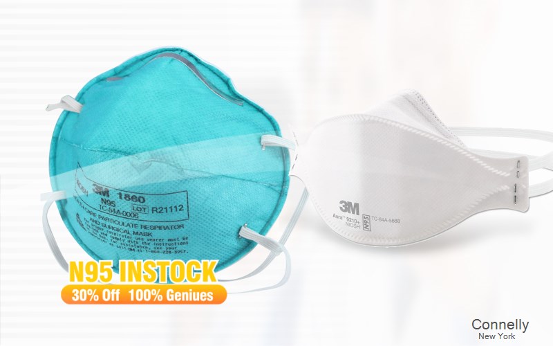 Connelly Ulster New York NY N95 mask