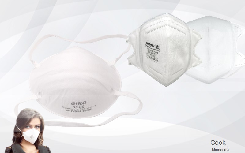 Cook Saint Louis Minnesota MN N95 mask