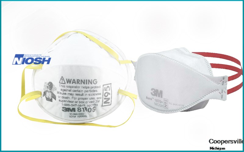 Coopersville Ottawa Michigan MI N95 mask