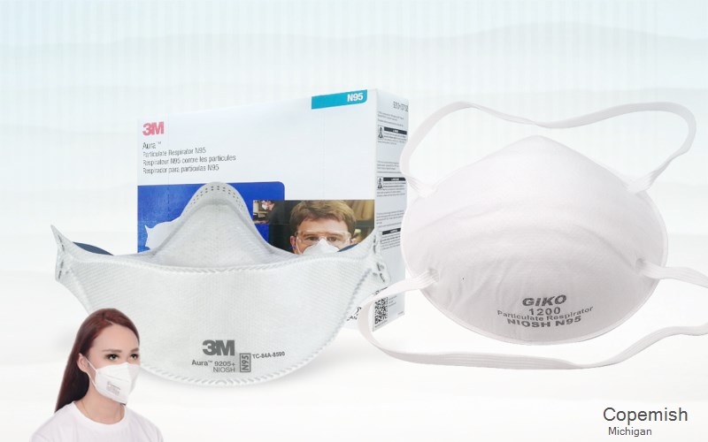 Copemish Manistee Michigan MI N95 mask