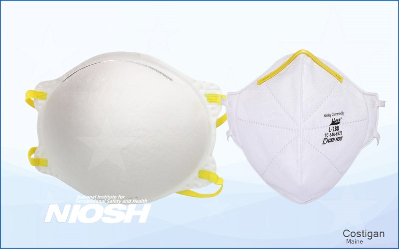 Costigan Penobscot Maine ME N95 mask