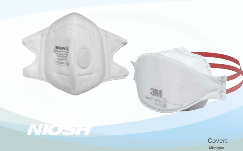 Covert Van Buren Michigan MI N95 mask