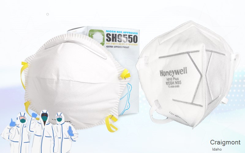 Craigmont Lewis Idaho ID N95 mask