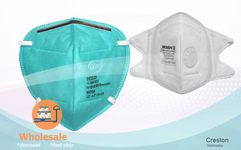 Creston Platte Nebraska NE N95 mask