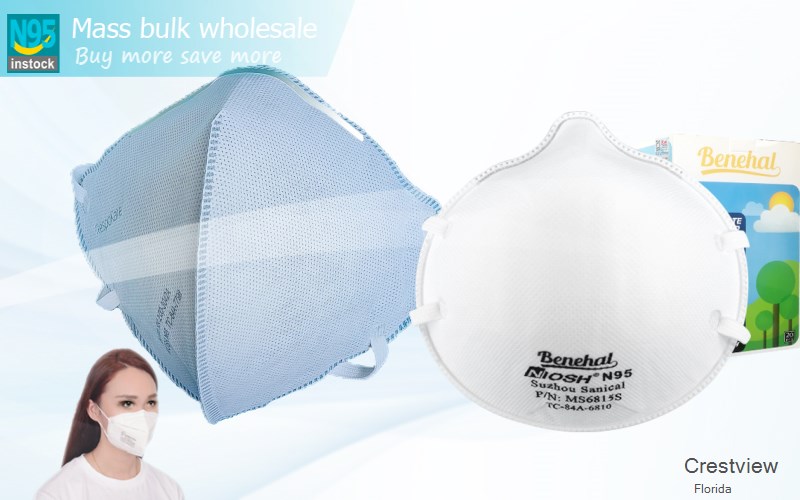 Crestview Okaloosa Florida FL N95 mask