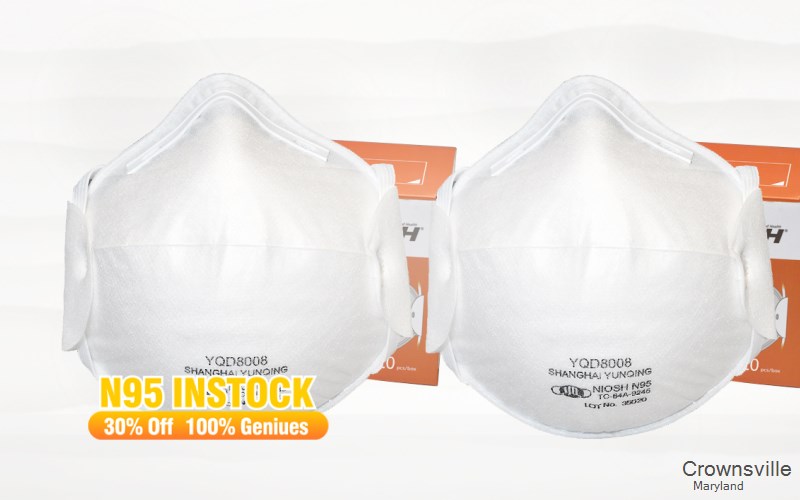 Crownsville Anne Arundel Maryland MD N95 mask