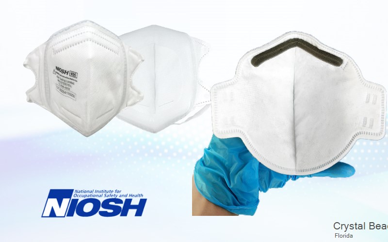 Crystal Beach Pinellas Florida FL N95 mask