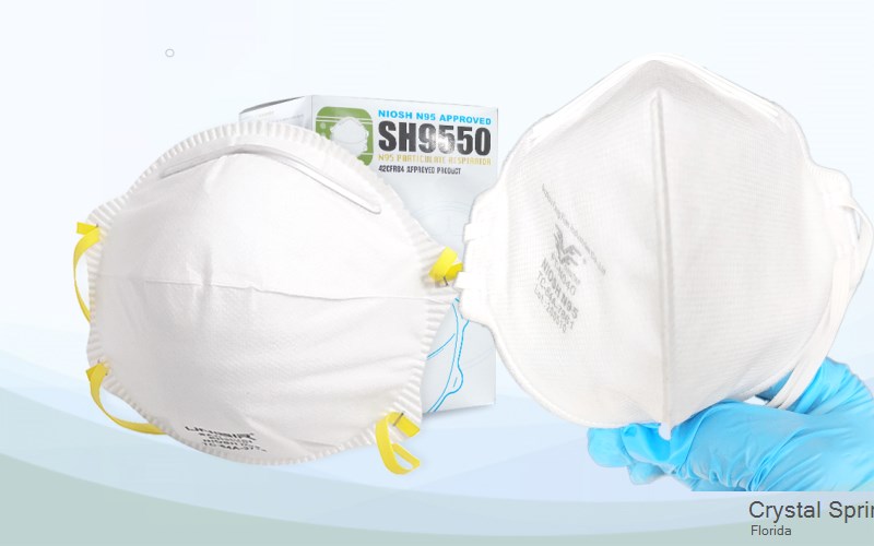 Crystal Springs Pasco Florida FL N95 mask