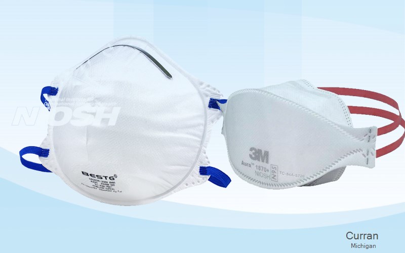 Curran Alcona Michigan MI N95 mask