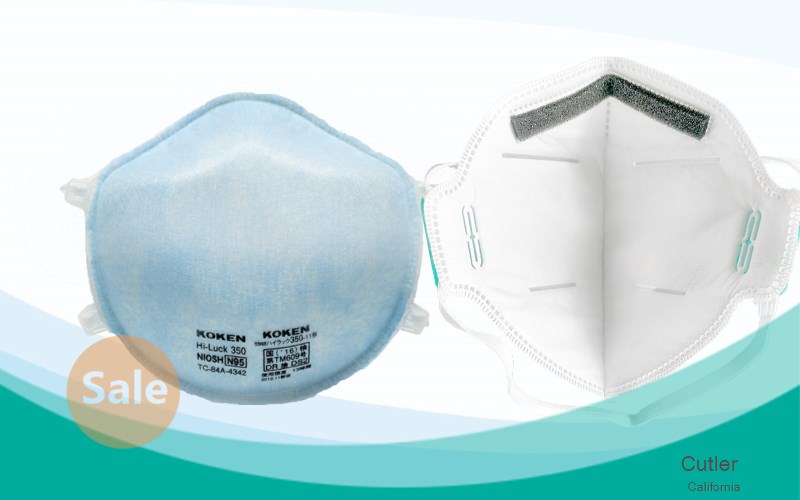 Cutler Tulare California CA N95 mask