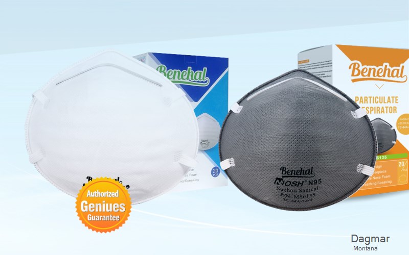 Dagmar Sheridan Montana MT N95 mask