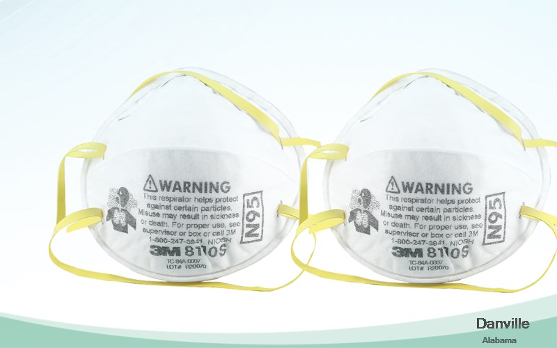 Danville Morgan Alabama AL N95 mask