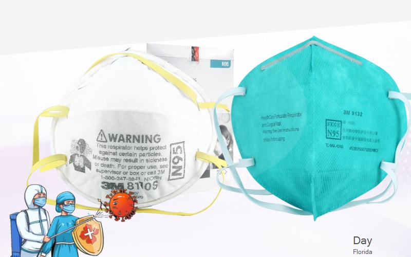Day Lafayette Florida FL N95 mask