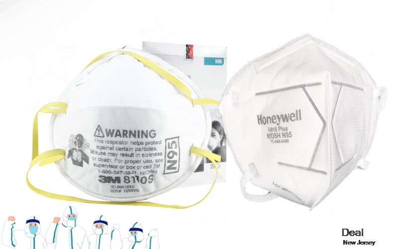 Deal Monmouth New Jersey NJ N95 mask