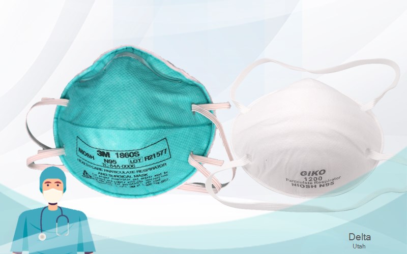 Delta Millard Utah UT N95 mask