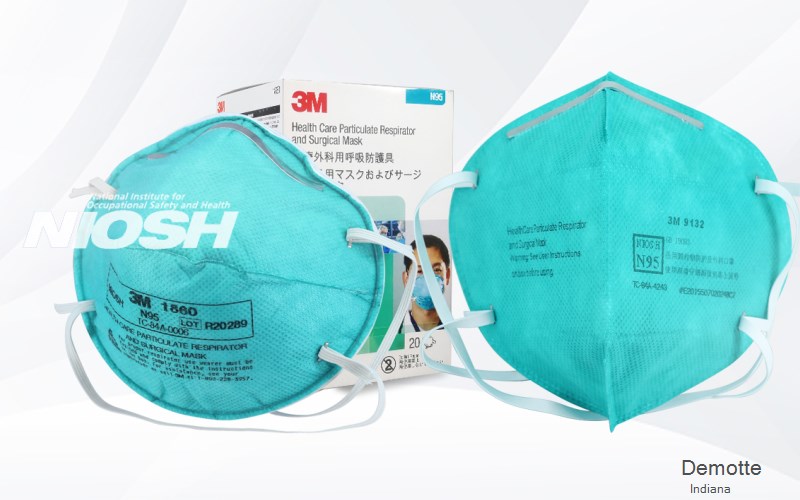 Demotte Jasper Indiana IN N95 mask
