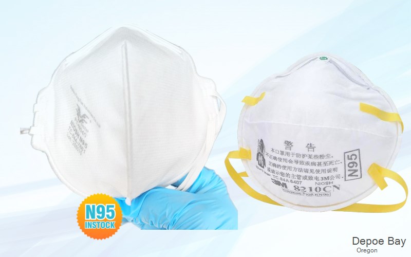 Depoe Bay Lincoln Oregon OR N95 mask