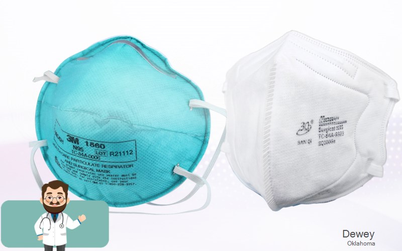 Dewey Washington Oklahoma OK N95 mask