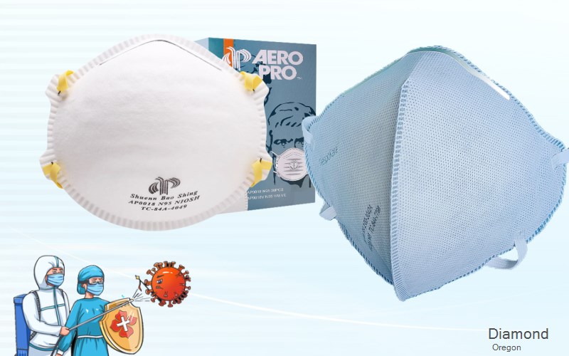 Diamond Harney Oregon OR N95 mask