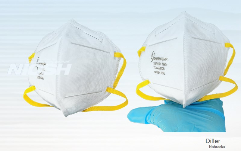 Diller Jefferson Nebraska NE N95 mask