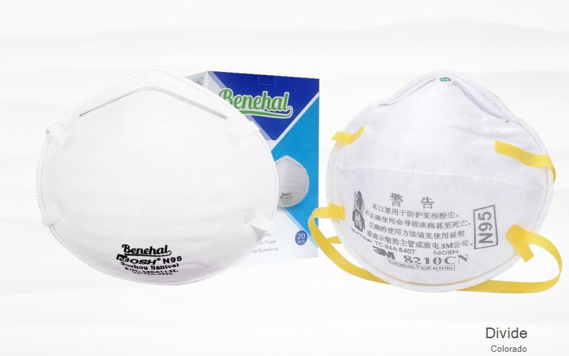 Divide Teller Colorado CO N95 mask