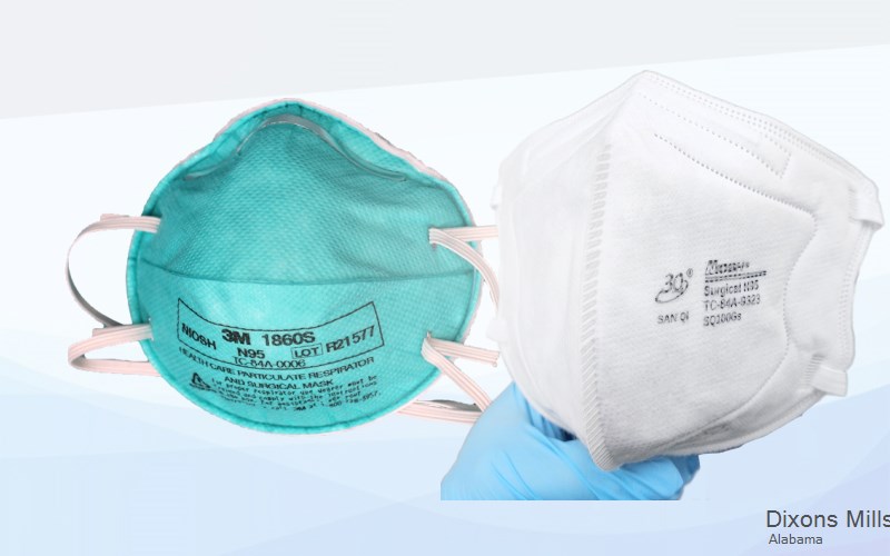 Dixons Mills Marengo Alabama AL N95 mask