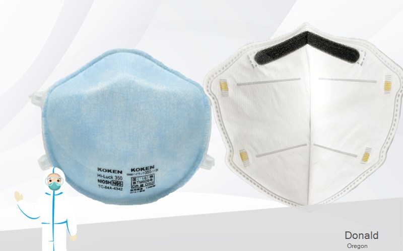 Donald Marion Oregon OR N95 mask