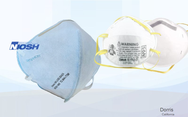 Dorris Siskiyou California CA N95 mask