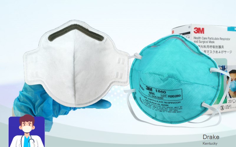 Drake Warren Kentucky KY N95 mask