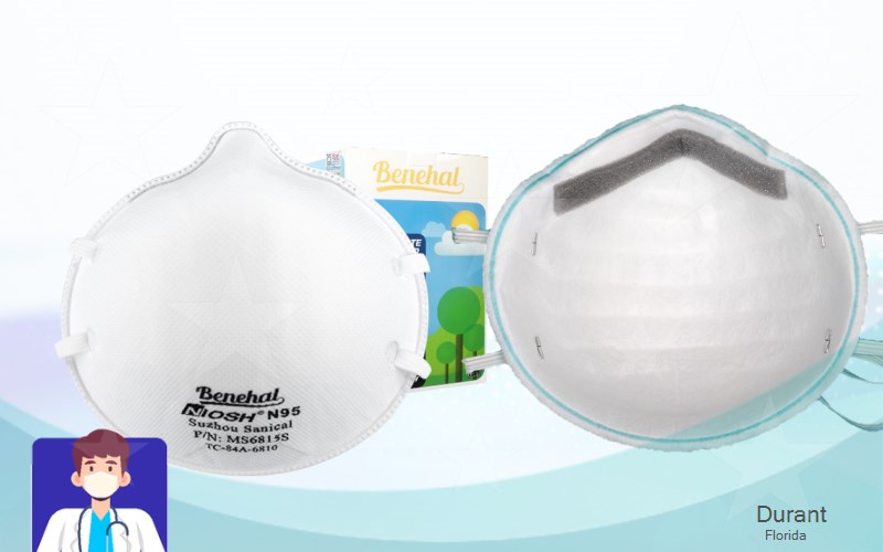 Durant Hillsborough Florida FL N95 mask