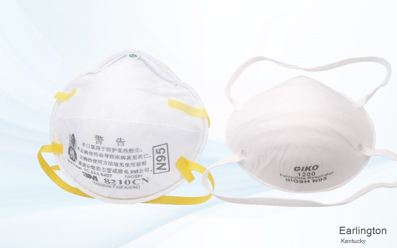 Earlington Hopkins Kentucky KY N95 mask