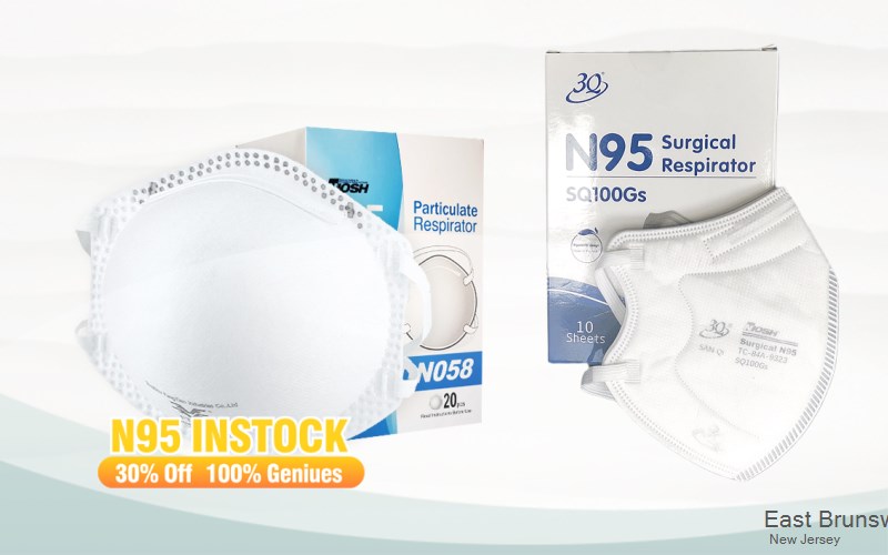 East Brunswick Middlesex New Jersey NJ N95 mask