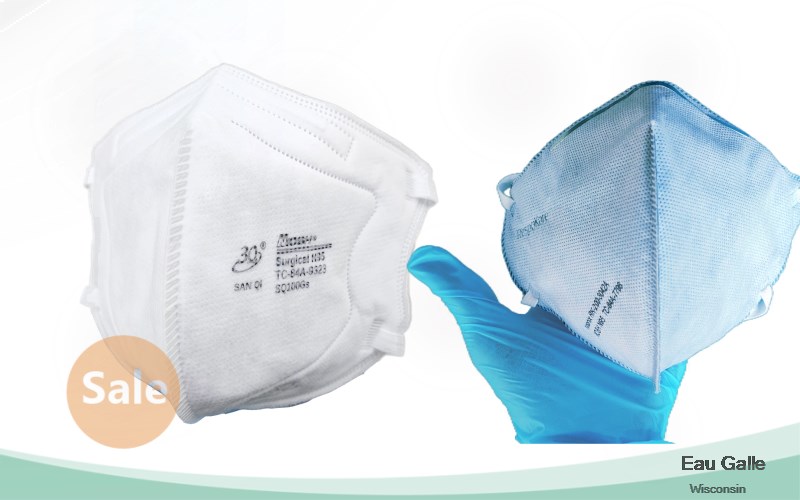 Eau Galle Dunn Wisconsin WI N95 mask