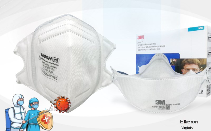 Elberon Surry Virginia VA N95 mask