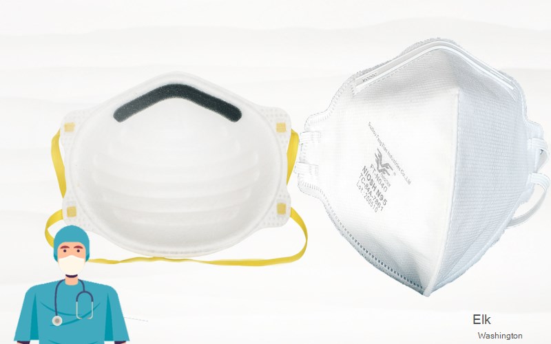 Elk Spokane Washington WA N95 mask
