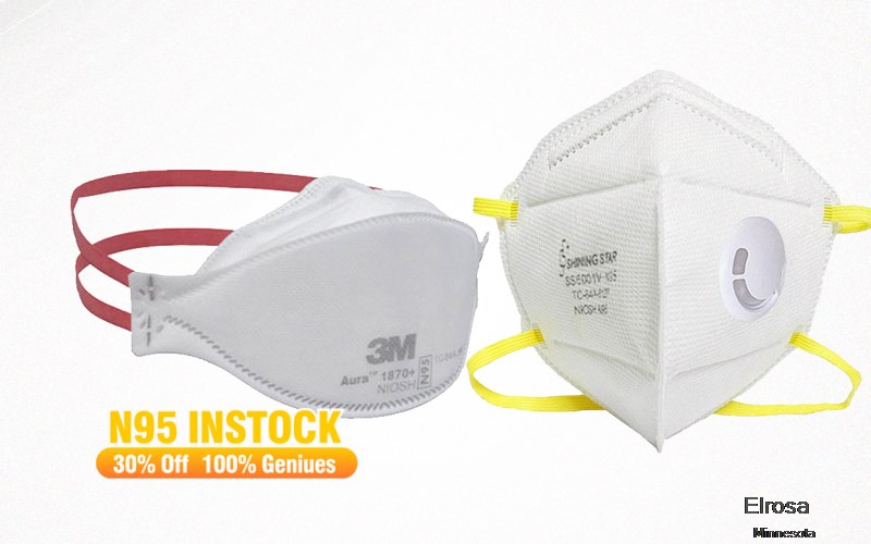 Elrosa Stearns Minnesota MN N95 mask