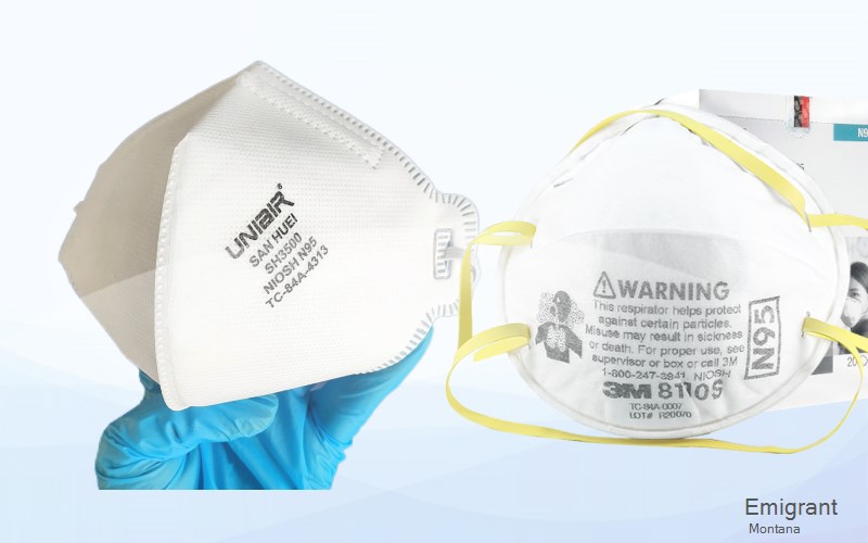 Emigrant Park Montana MT N95 mask