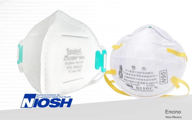 Encino Torrance New Mexico NM N95 mask
