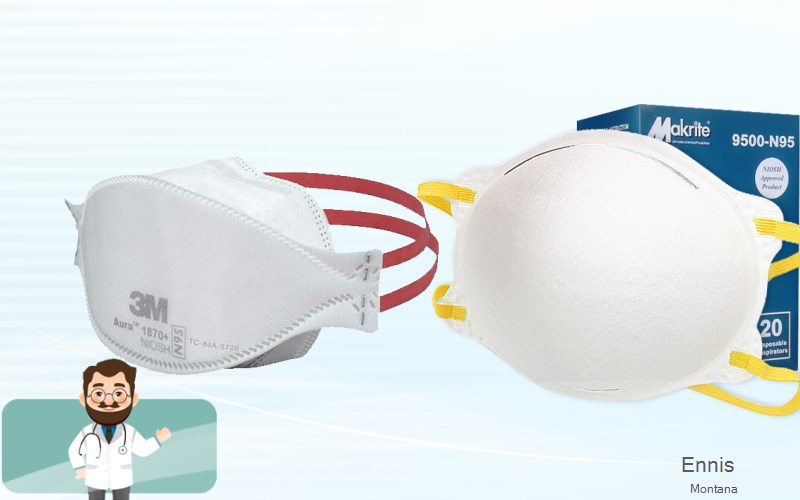 Ennis Madison Montana MT N95 mask