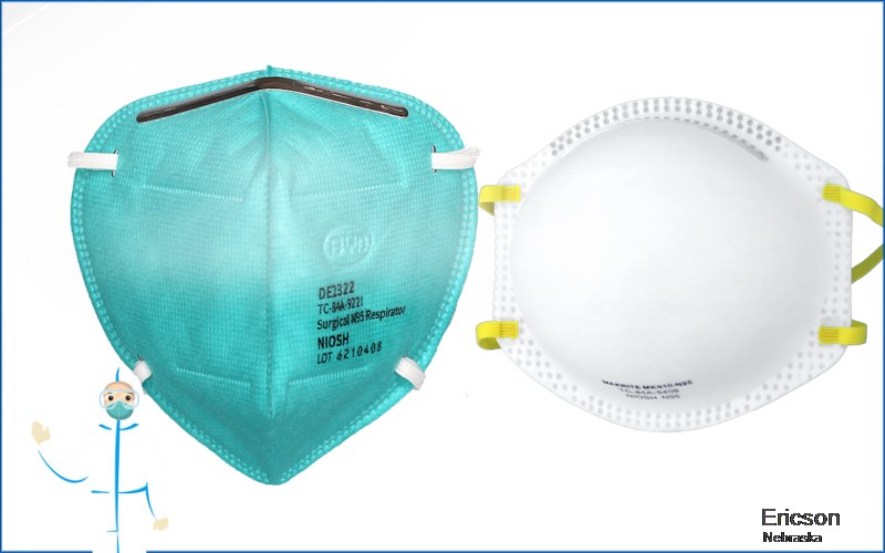 Ericson Wheeler Nebraska NE N95 mask