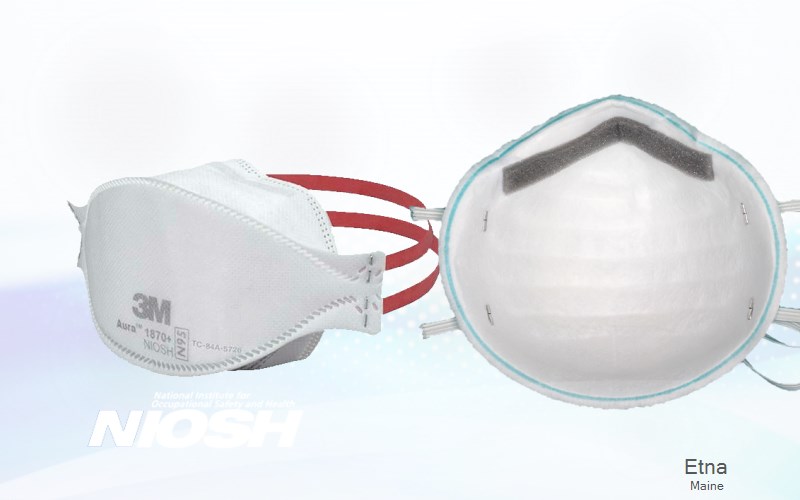 Etna Penobscot Maine ME N95 mask