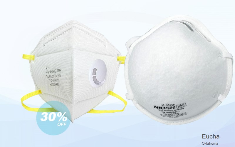 Eucha Delaware Oklahoma OK N95 mask