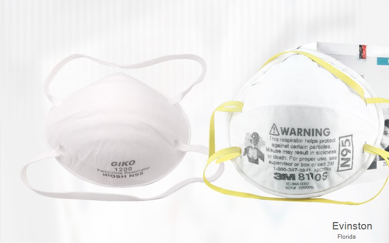 Evinston Alachua Florida FL N95 mask