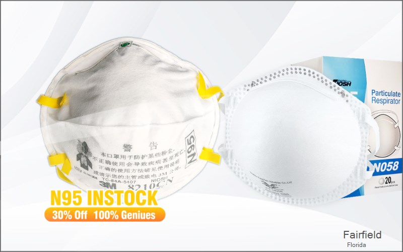 Fairfield Marion Florida FL N95 mask